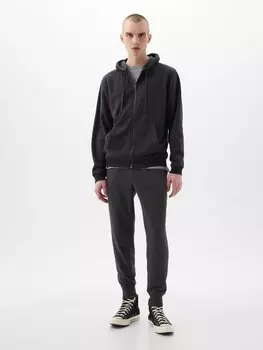 Брюки с логотипом Gap, черный