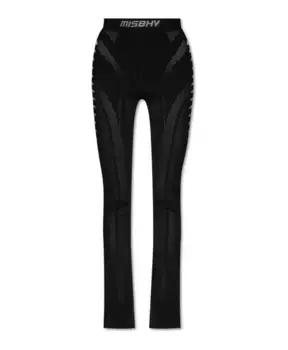 Брюки с логотипом Misbhv, черный