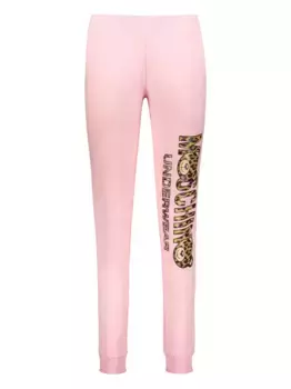 Брюки с логотипом Moschino, розовый