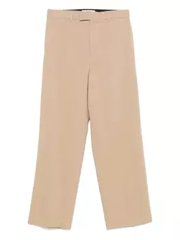 Брюки с логотипом MSGM, коричневый