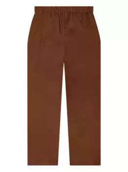 Брюки с логотипом на поясе SOUTH2 WEST8, коричневый