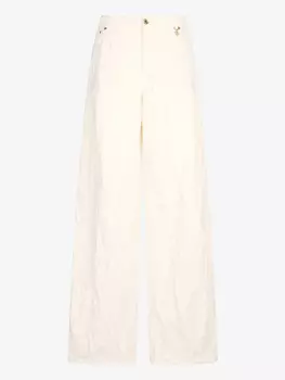 Брюки с логотипом Roberto Cavalli, нейтральный