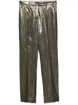 Брюки с люрексом Alysi, золотой