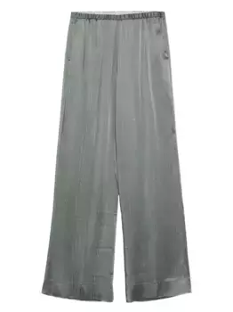 Брюки с люрексом Forte Forte, зеленый