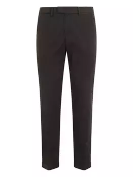 Брюки с манжетами и нашивкой-логотипом Briglia 1949, коричневый