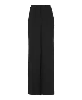 Брюки с молнией спереди Elisabetta Franchi, черный