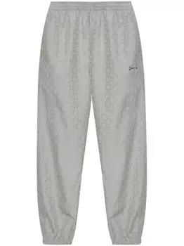 Брюки с монограммой Givenchy, серый