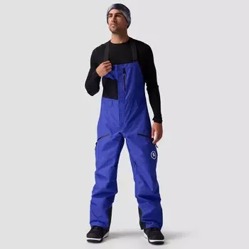 Брюки с нагрудником Cottonwoods из мембранной ткани Gore-Tex Backcountry, синий