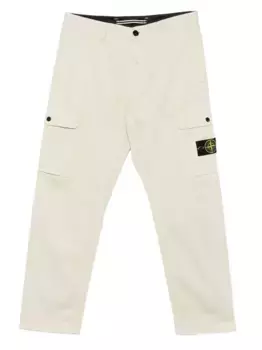 Брюки с накладными карманами Stone Island, нейтральный