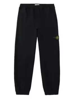 Брюки с нашивкой Compass Stone Island, черный