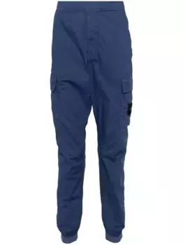 Брюки с нашивкой Compass Stone Island, синий