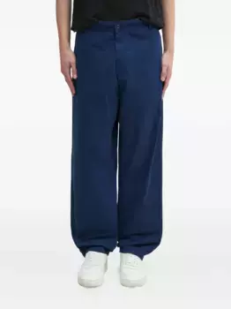 Брюки с нашивкой-логотипом CARHARTT WIP, синий