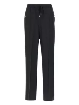 Брюки с нашивкой-логотипом Iceberg, черный