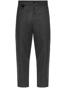 Брюки с нашивкой-логотипом Iceberg, серый