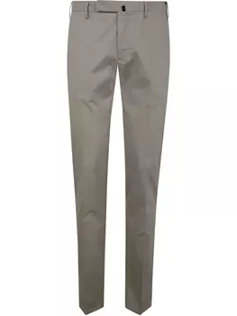 Брюки с нашивкой-логотипом Incotex, серый