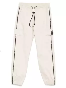 Брюки с нашивкой-логотипом YES LONDON, нейтральный