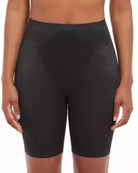 Брюки с невидимым корректирующим поясом Spanx, черный