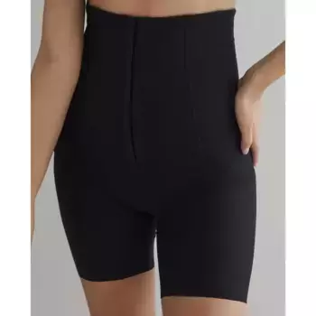 Брюки с невидимым поясом и очень высокой талией Selmark, черный