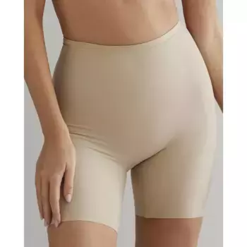 Брюки с невидимым поясом и завышенной талией Selmark, бежевый