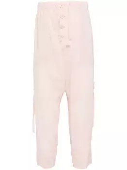 Брюки с низким шаговым швом Undercover, розовый