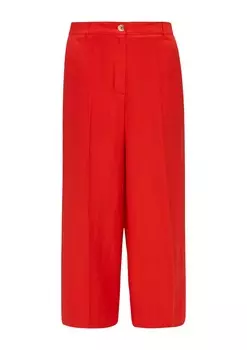Брюки s.Oliver BLACK LABEL Wide leg Pants, красный