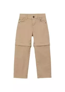 Брюки s.Oliver Tapered Pants, бежевый