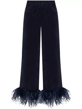 Брюки с оперением Osree, синий