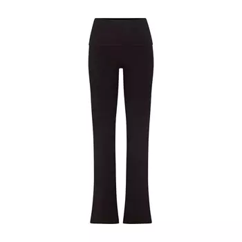 Брюки с откидными плотами SKIMS Cotton Jersey, цвет Soot