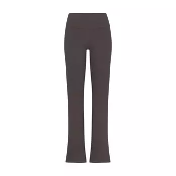 Брюки с откидными плотами SKIMS Cotton Jersey, цвет Iron