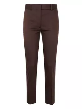 Брюки с отутюженными стрелками JOSEPH, коричневый