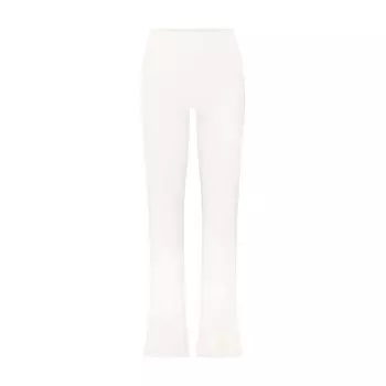 Брюки с отворотом на поясе SKIMS, цвет marble