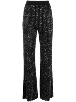 Брюки с пайетками Missoni, черный