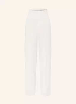 Брюки с пайетками Sandro, экрю