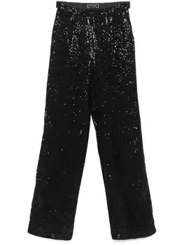Брюки с пайетками STYLAND, черный