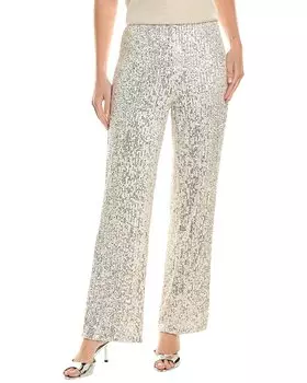 Брюки с пайетками Vince Camuto, цвет metallic