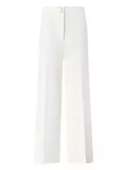 Брюки с перекрестными вставками Genny, белый