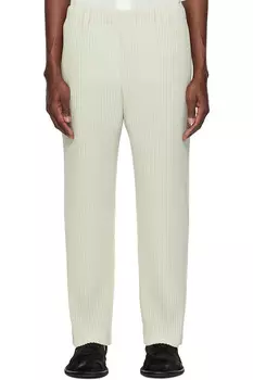 Брюки с плиссировкой 1 Homme Pliss Issey Miyake, серый