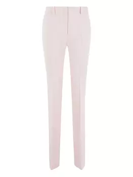 Брюки с плоским передом N21, розовый