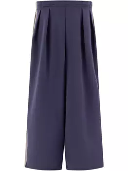 Брюки с полосками KAPITAL, фиолетовый