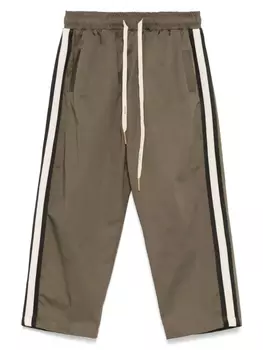 Брюки с полосками YES LONDON, зеленый