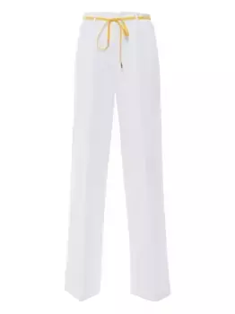Брюки с поясом ASPESI, белый