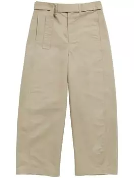 Брюки с поясом Bimba y Lola Barrel, серый