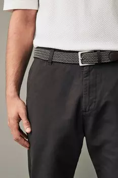 Брюки с поясом и бельем Next, коричневый