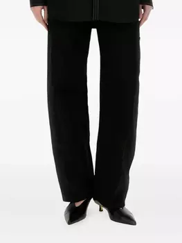 Брюки с поясом LEMAIRE, черный