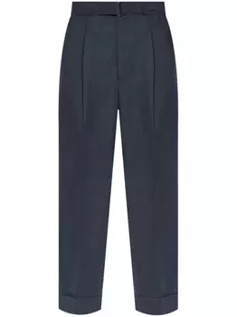 Брюки с поясом Officine Generale, синий