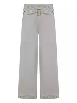 Брюки с поясом Seafarer, серый