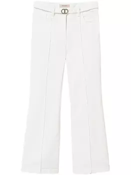Брюки с поясом TWINSET, белый