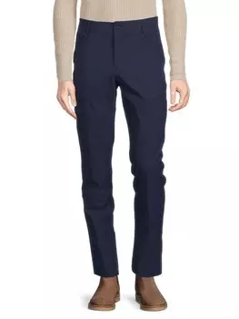 Брюки с пятью карманами Kenneth Cole, темно-синий