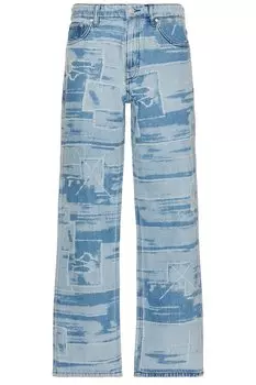 Брюки с пятью карманами, light indigo