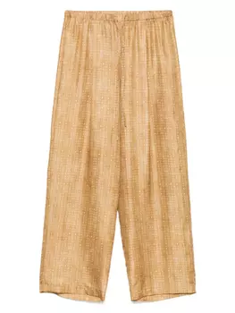 Брюки с принтом Alysi, золотой